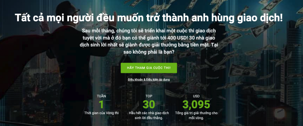 Cuộc thi người hùng giao dịch forex4you