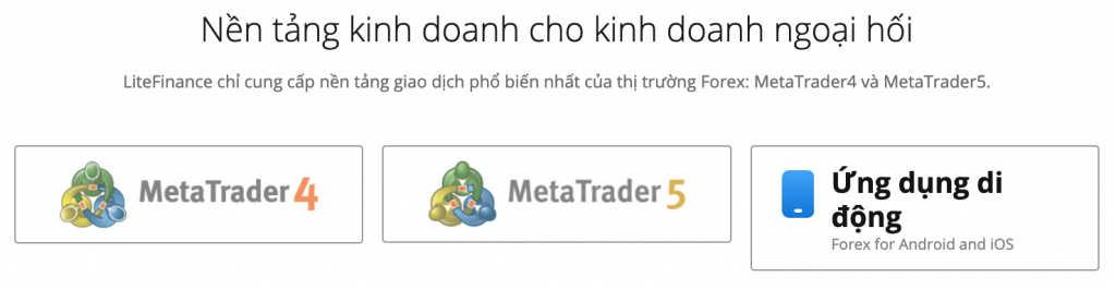 sàn môi giới LiteForex