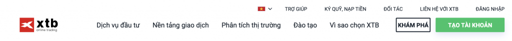 giao dịch cùng XTB