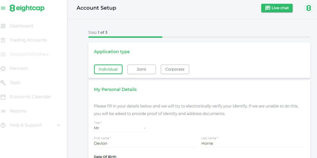 Client Dashboard