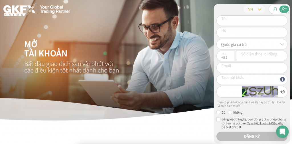 đánh giá sàn GKFX