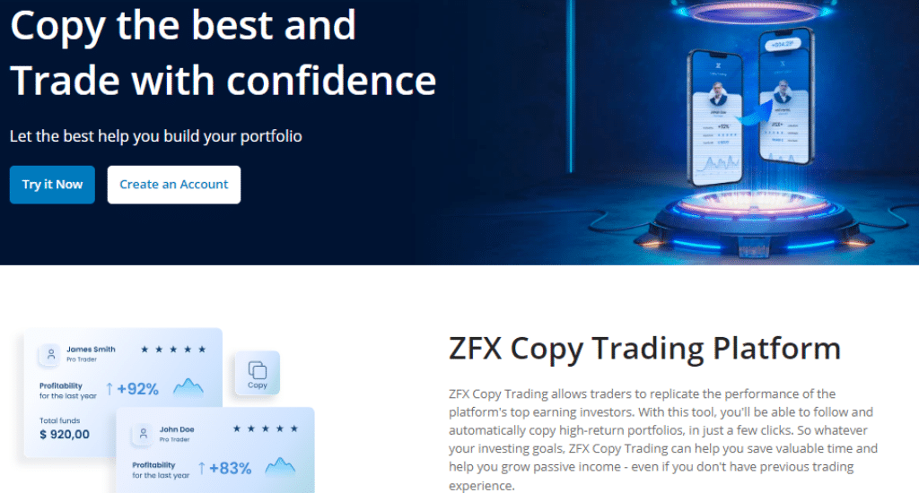 ZFX Copy Trading