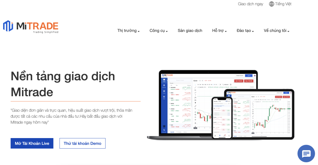 Mitrade platform review