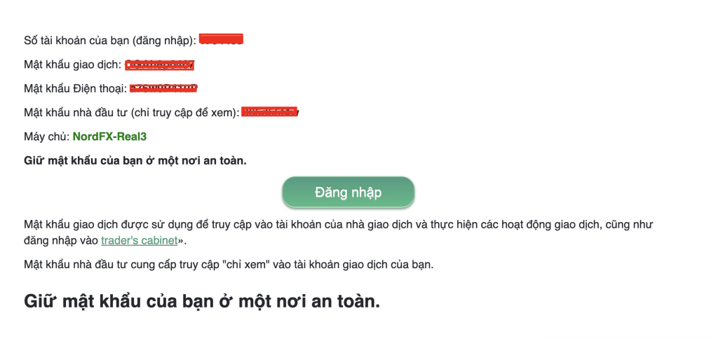 mở tài khoản tại sàn NordFX