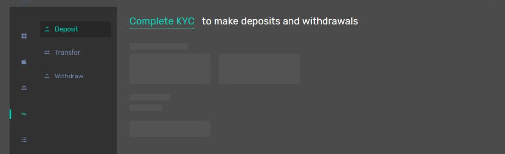 Customer (KYC) verification process