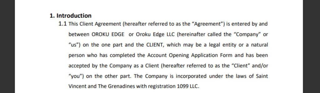 Oroku Edge LLC