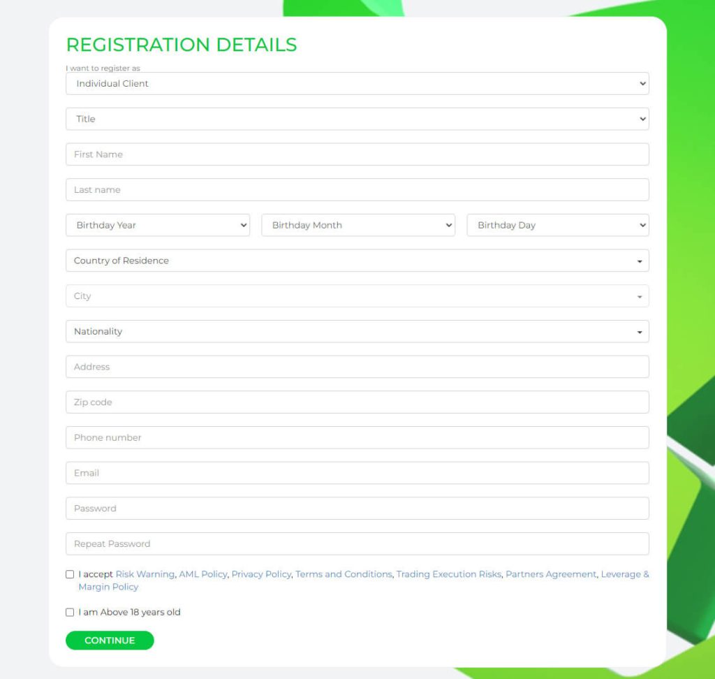 Registration Details