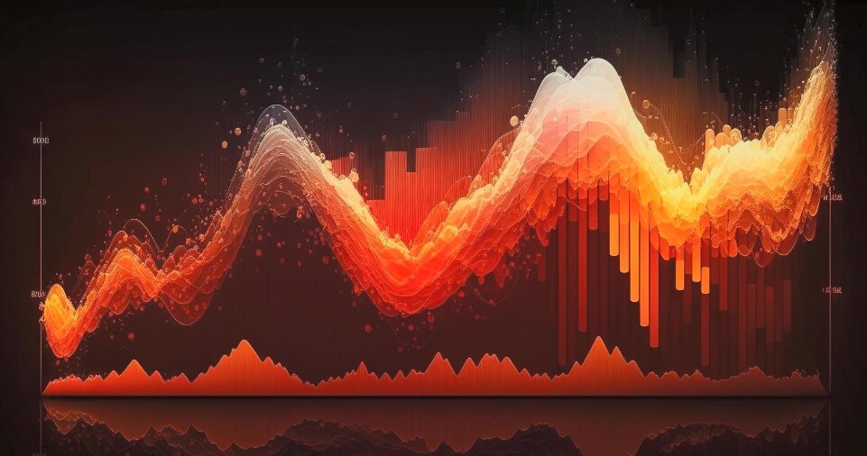red forex chart