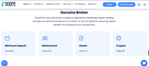 genuine broker score CM