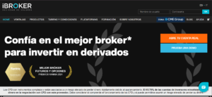 iBroker Spanish Webpage Overview