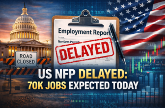 US NFP Delayed: 70K Jobs Expected Today
