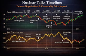Geopolitical Tensions Push Oil and Gold to Multi-Month Highs as US-Iran Nuclear Talks Enter Critical Phase